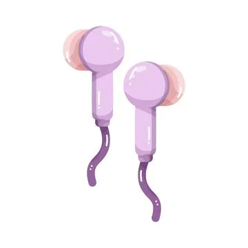 Earphone Stock Illustration