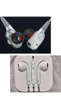 Earphone Fotos de archivo