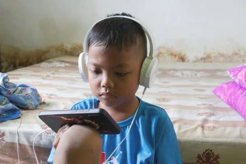 Earphone Stock-Fotos