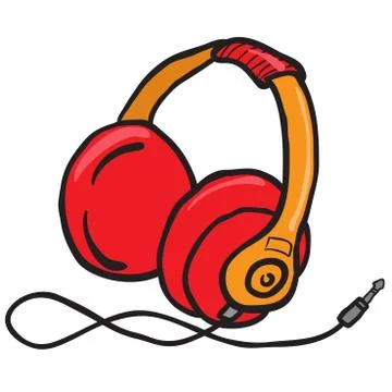 Earphones Stock Illustration