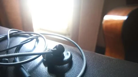 Earphones Stock Photos