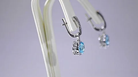 Earring Stock Footage