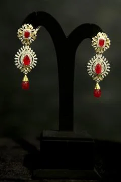 Earring 스톡 사진