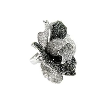 Earring on white Stock Photos
