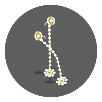 Earrings Stock-Illustration