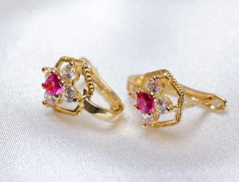 Earrings Stock Photos