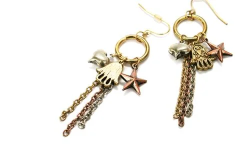 Earrings Stock Photos