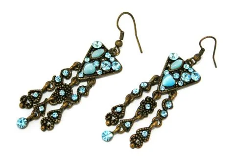 Earrings 写真素材