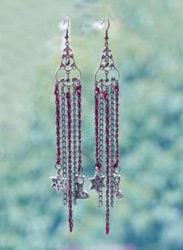 Earrings Stock Photos