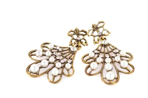 Earrings 写真素材