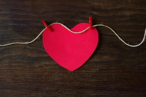 Eart hung by a thread - closeup 写真素材