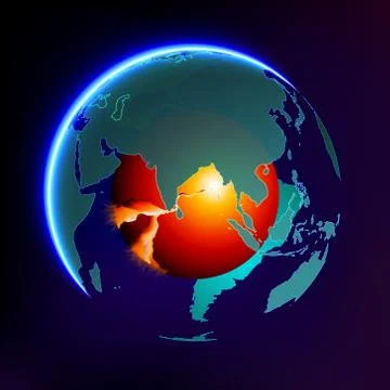 Earth 09 Stock-Illustration