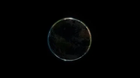 Earth - 24 hours in 60 seconds no stars (loops) HD Stock Footage