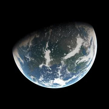 Earth 3/4 Stock Photos