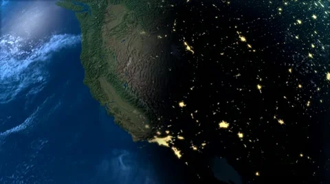 Earth 360 Loop - Northern Hemisphere 스톡 동영상 21834446
