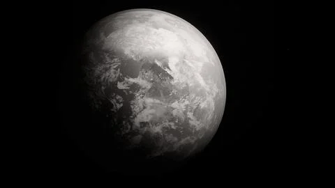 Earth 3d render image Stock Illustration