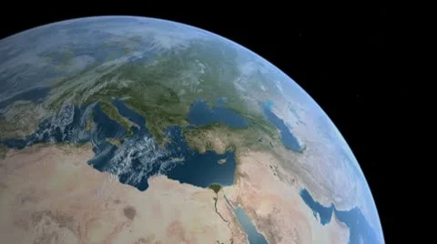 Earth 720p HD Stock Footage 10728934