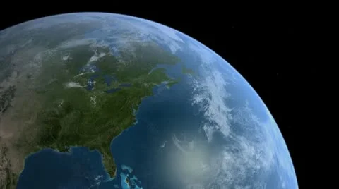 Earth 720p HD Stock Footage 10735521