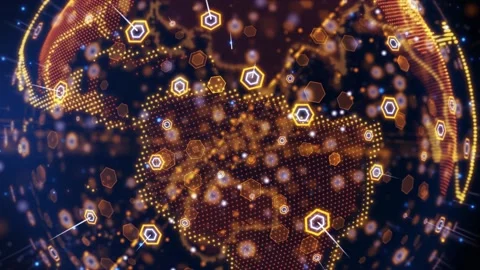 Earth abstract background Stock Footage 147401991