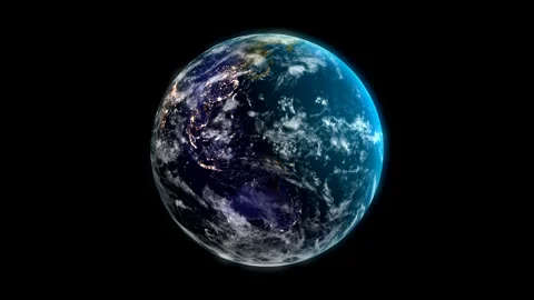 Earth Alpha Channel 스톡 동영상 171893273