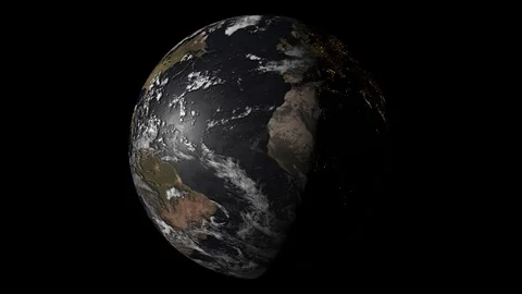 Earth Alpha Stock Footage 96172200