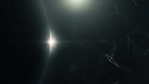 Earth and plexus background Stock Footage 239268189