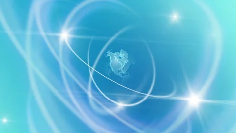 Earth and Ring Stock-Footage 327401028