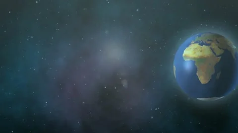 Earth  and Space Video stock 10723612