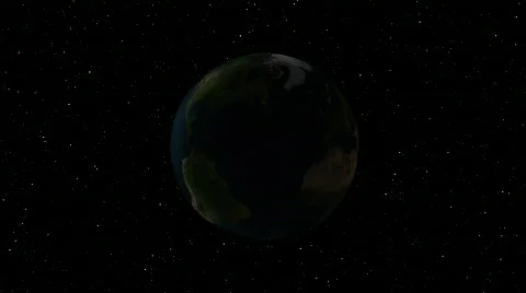 Earth and sun Stock Footage 656255