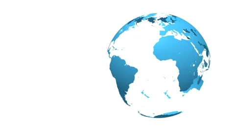 Earth animation 2 Stock Footage 46618453