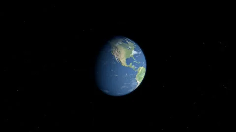 Earth Approach Stock Footage
