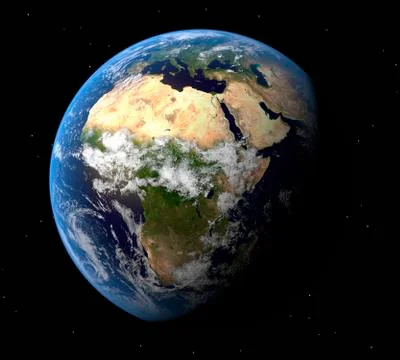 Earth, artwork Stock Illustration