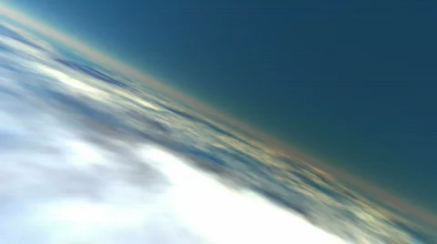 Earth atmosphere (seamless loop) HD 1080p Stock Footage 519935