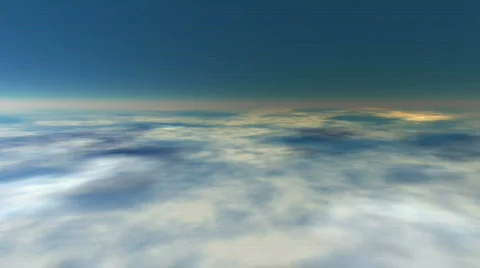 Earth atmosphere (seamless loop) HD 1080p Stock Footage 521645