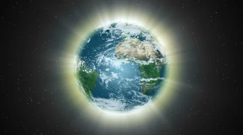 Earth Aura 005 - HD Stock Footage 45153156