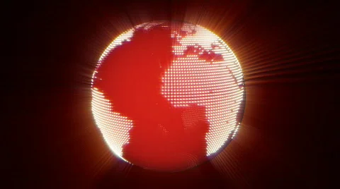 Earth Beams Stock Footage 580678