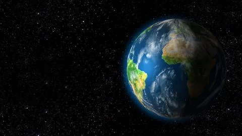 The earth on the black background. Elements of this image furnished by NASA. Stock-Fotos