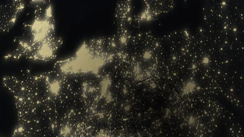 Earth with borders of Germany at night Stock Footage 103397212