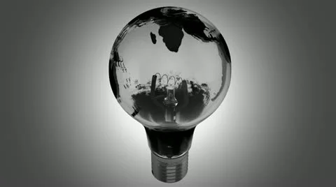 Earth Bulb Stock Footage 11667927
