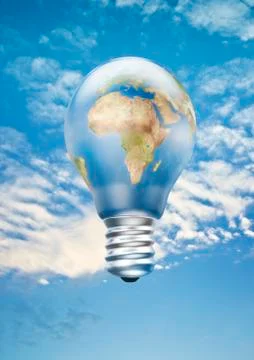 Earth bulb Stock-Illustration