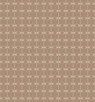 Earth canyon flora themed continuous seamless texture, accented by creme, l.. Stock Illustration