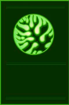 Earth card Leaf Stock Illustration