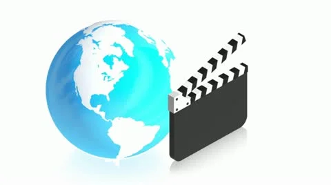 Earth cinema Stock Footage 11480135