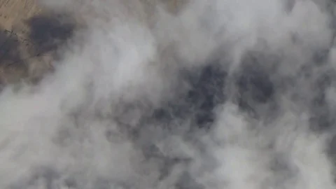 Earth clouds with altitude Stock Footage 78701094