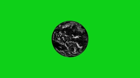 Earth clouds icon animate video Stock Footage 294401379