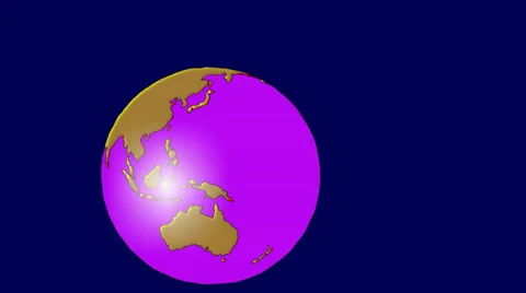 Earth comes toward to camera. Video stock 36737957