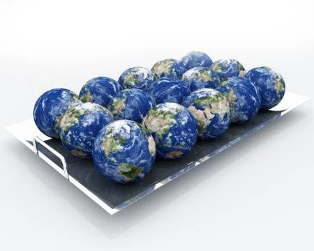 Earth - Cornucopia View Illustration