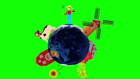Earth Countryside Stock Footage 320440551
