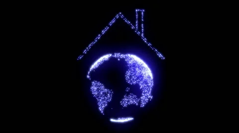 Earth created from stars. Stock Footage 43073733