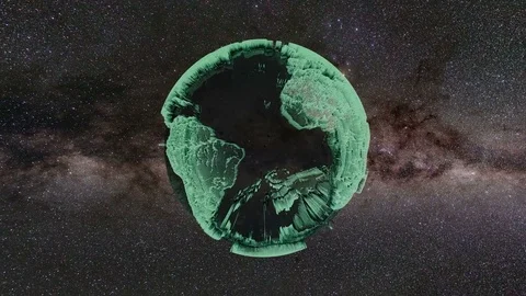 Earth, crystal globe like Stock Footage 83089298